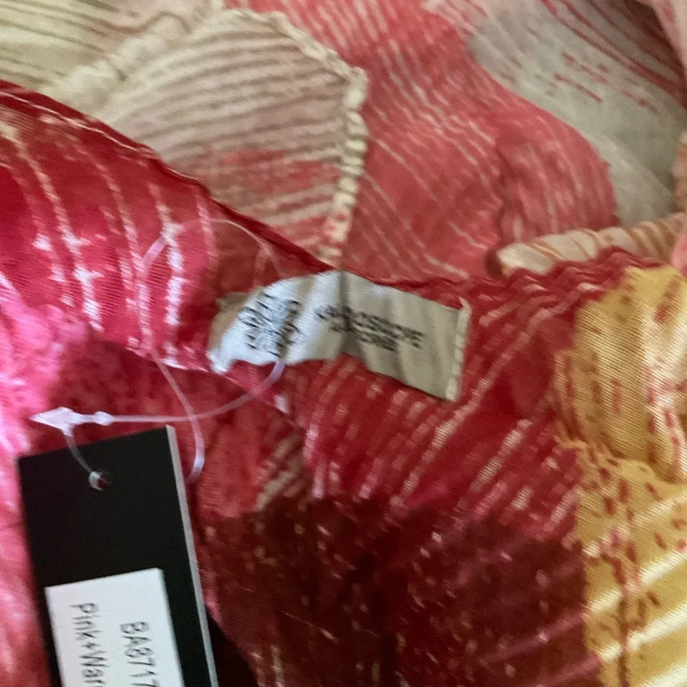 Kaleidoscope Pink Warm Points Shrug‎ Size OS